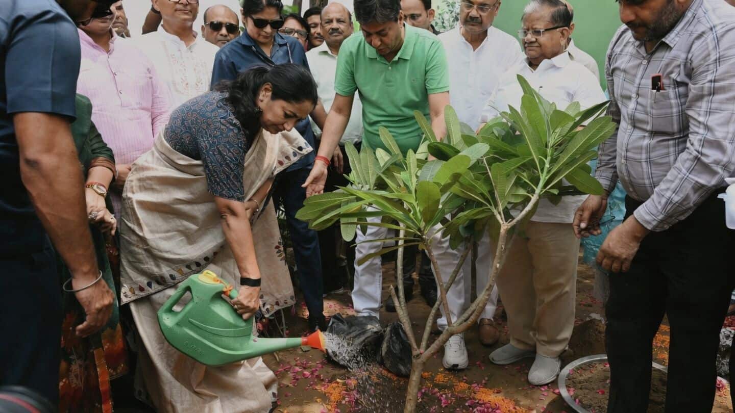 Rekha Gupta invites Delhi public to help plant 7 million saplings