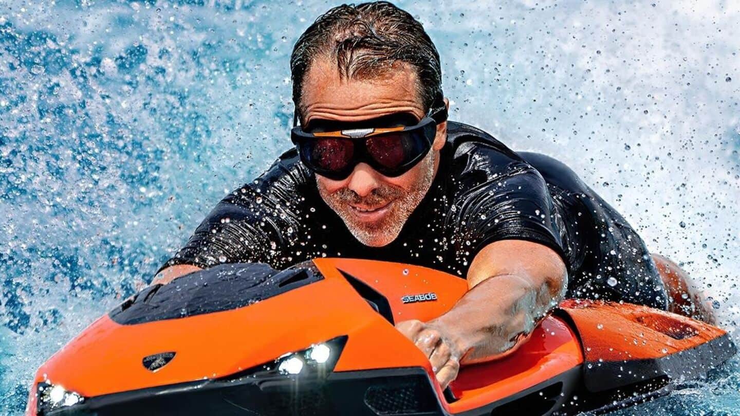 Lamborghini's Cayago Seabob SE63 is a micro-supercar for subsea