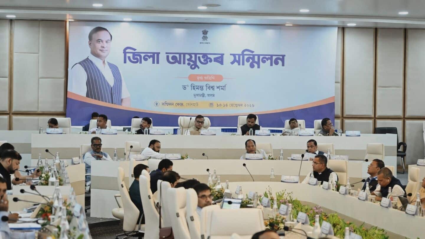 Assam CM Sarma unveils ₹50,000 cr Viksit Assam 2047 plan