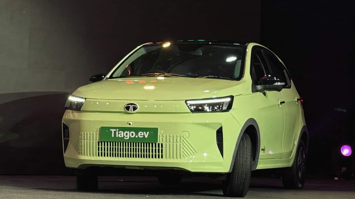 Tata refreshes Tiago EV with ₹6.99L ex-showroom price in India