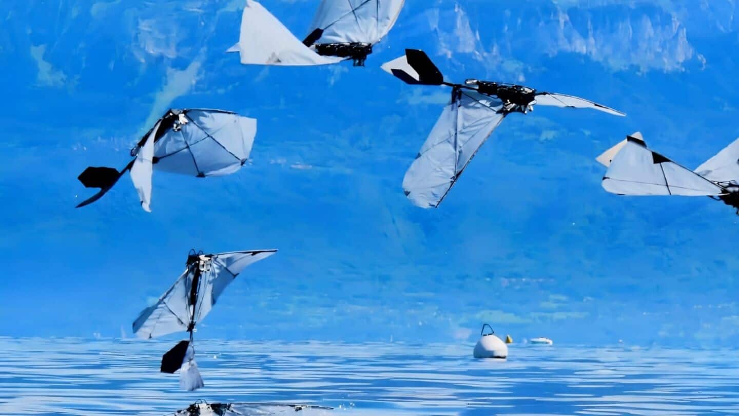 MIT and EPFL present FAAV robot that flies and swims