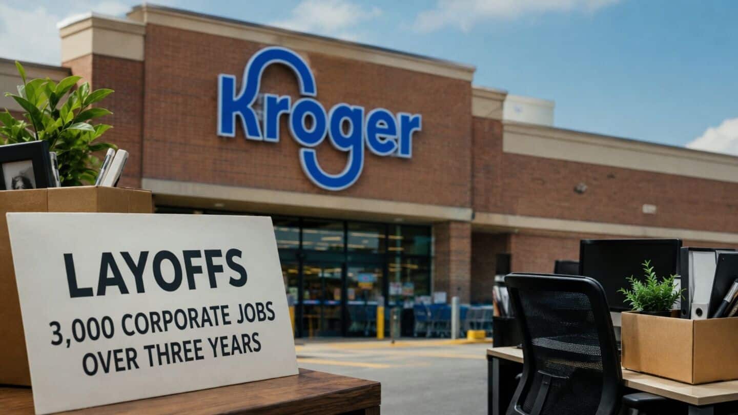 Kroger set to cut 3,000 corporate jobs amid AI ramp-up