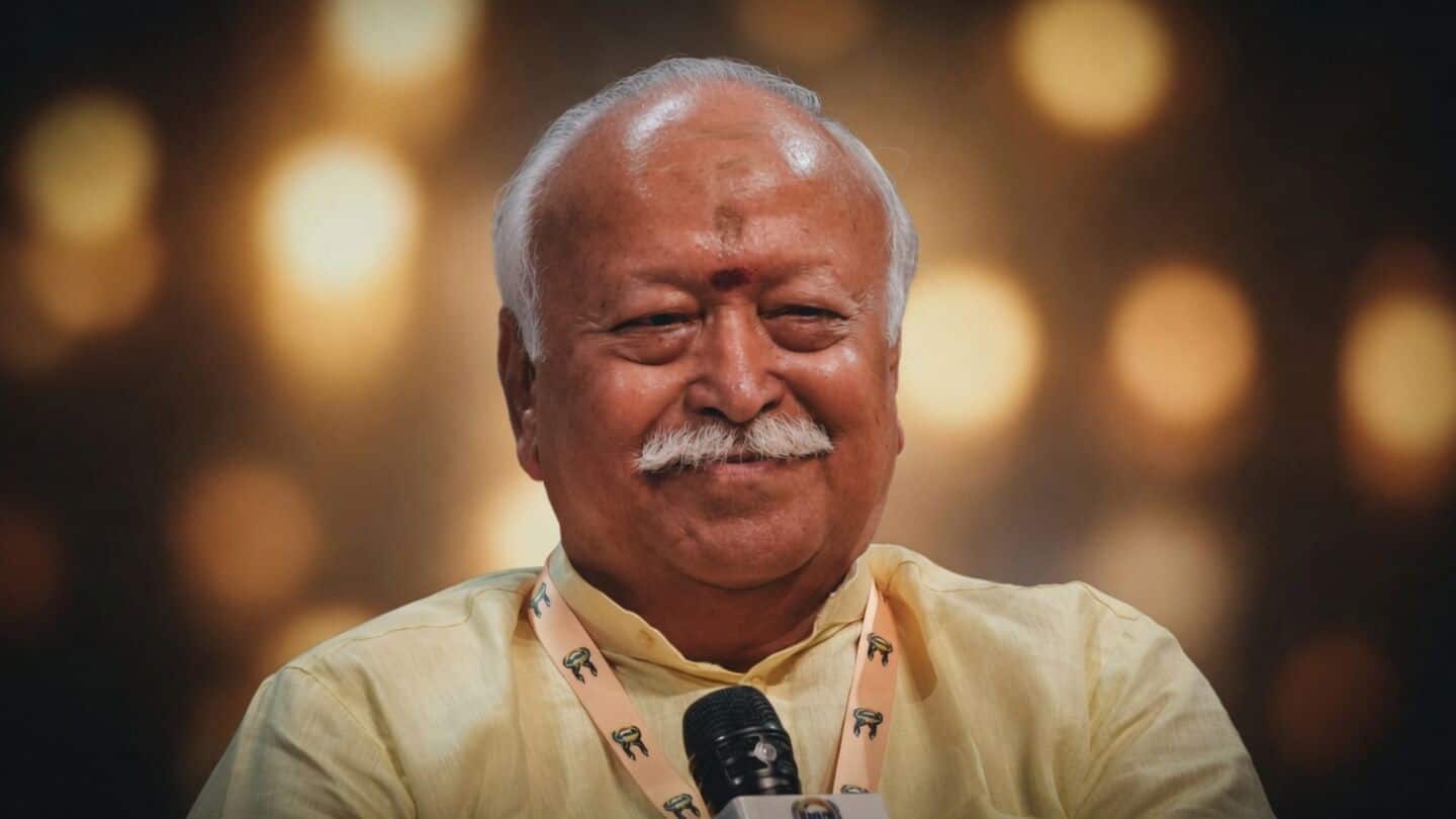 Mohan Bhagwat in London for closed door RSS centenary talk