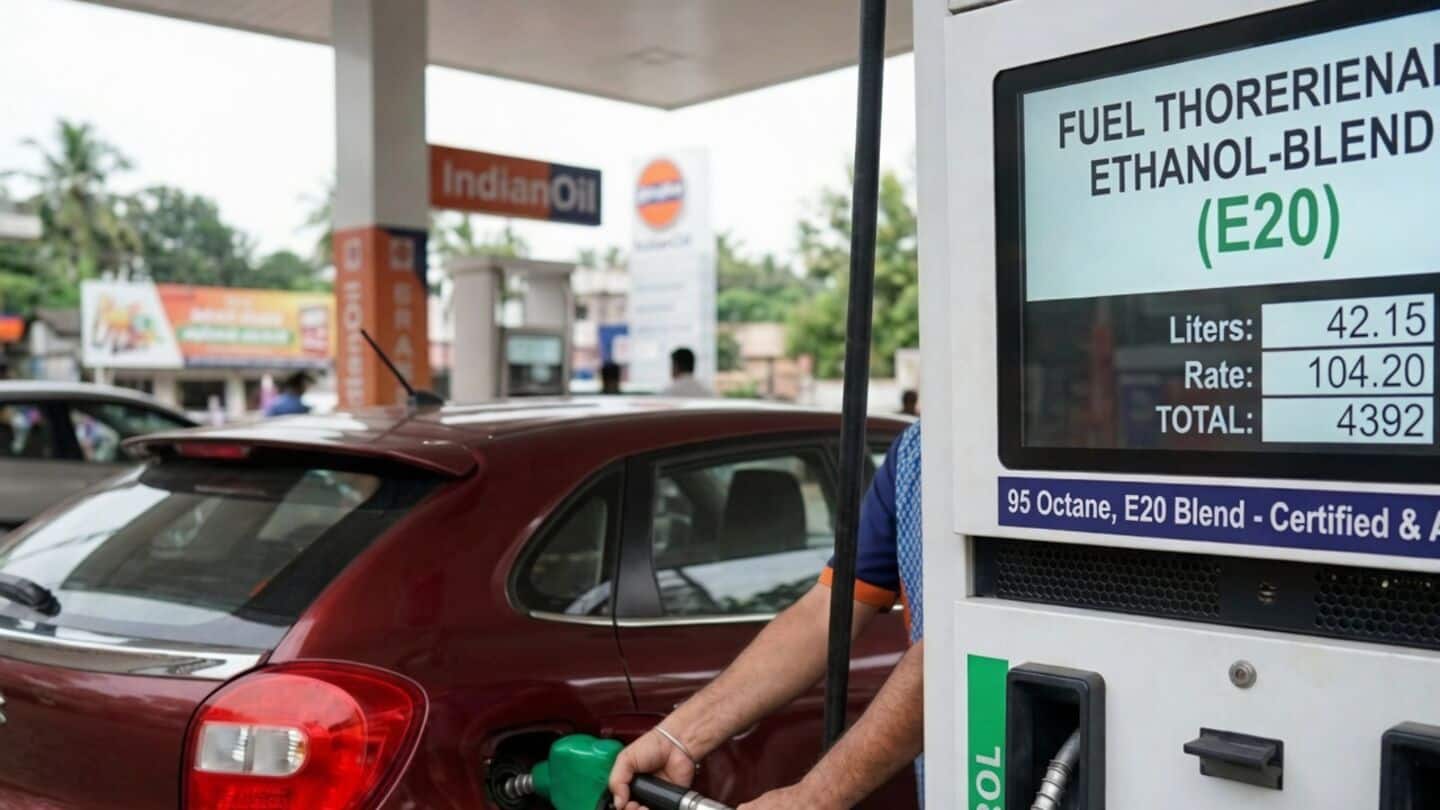 India cuts duty on 22/25/27/30% ethanol gasoline, citing oil imports