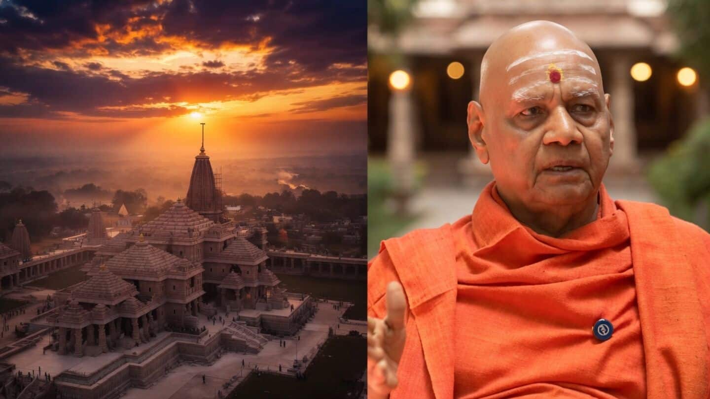 Swami Govinddev Giri Maharaj clarifies Ram Mandir theft was 3cr