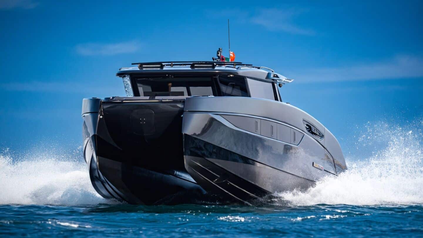 Brabus unveils its 1st multihull Ultima 55 with Sunreef Yachts