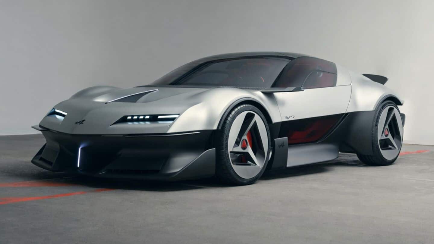 Alpine unveils A310 Vision concept at 2026 Paris Motor Show