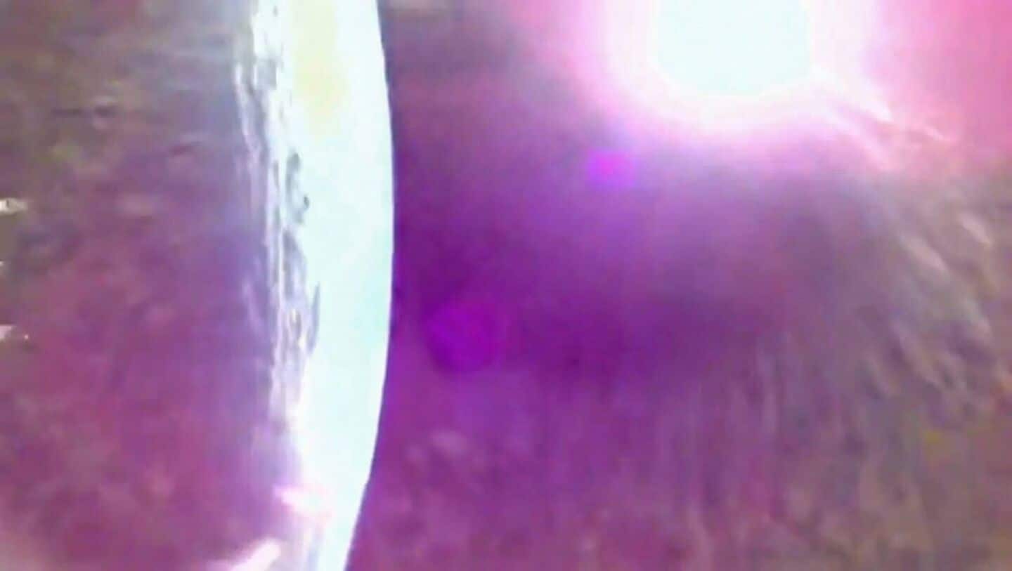 NASA releases video of Orion main burn for Artemis II