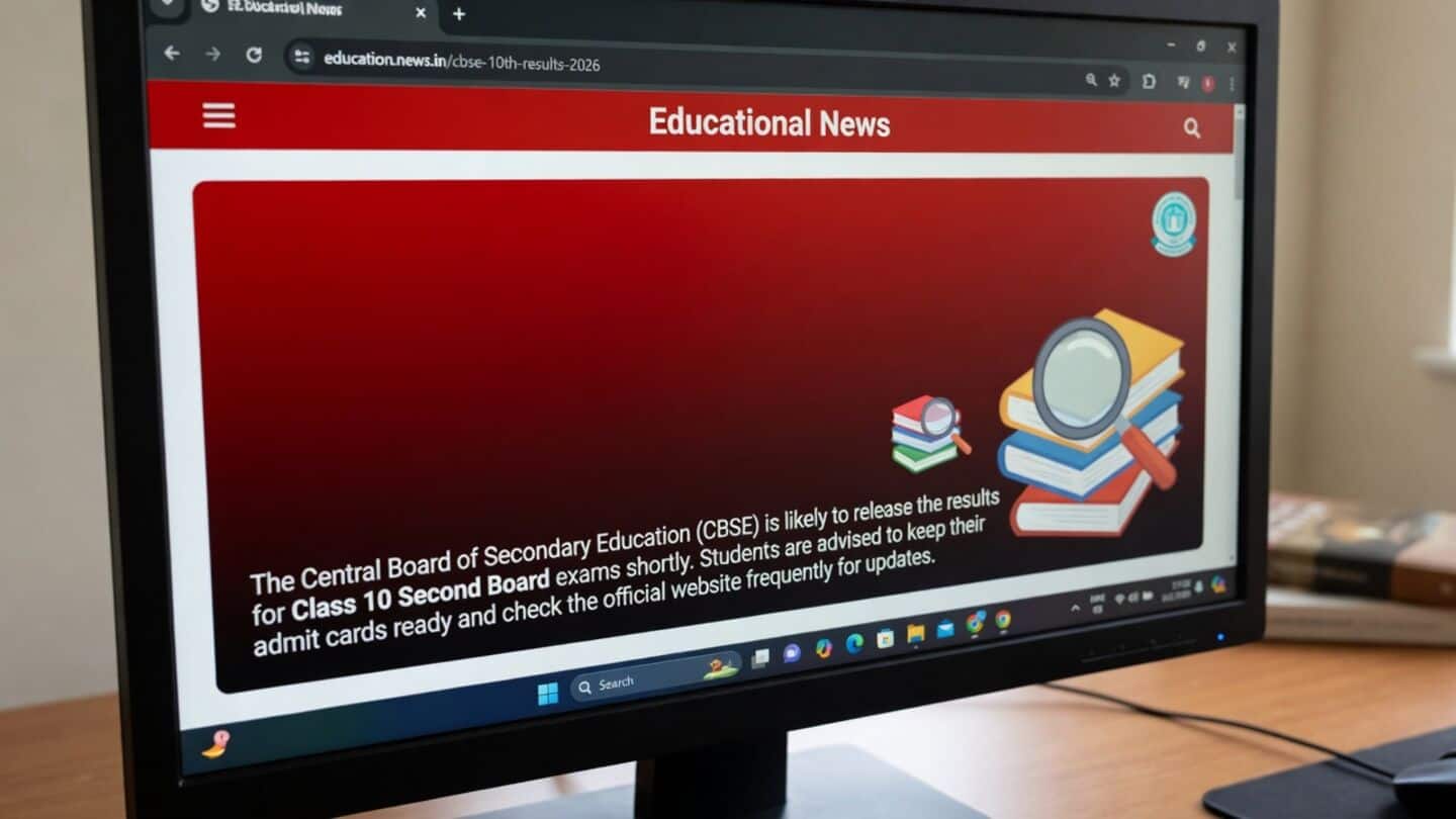 CBSE to release Class 10 improvement results for May exams