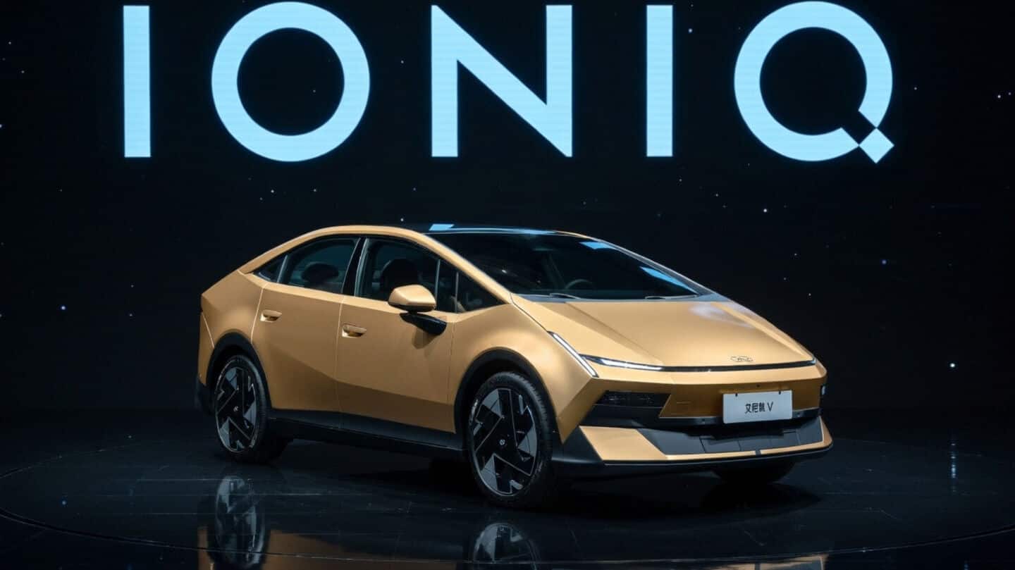 Hyundai debuts China-specific Ioniq V with over 600km range