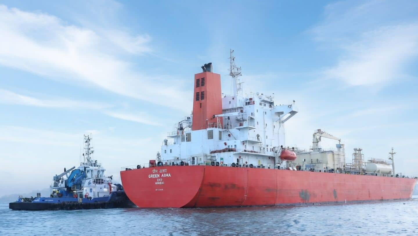 Green Asha docks at JNPA as Strait of Hormuz threatened