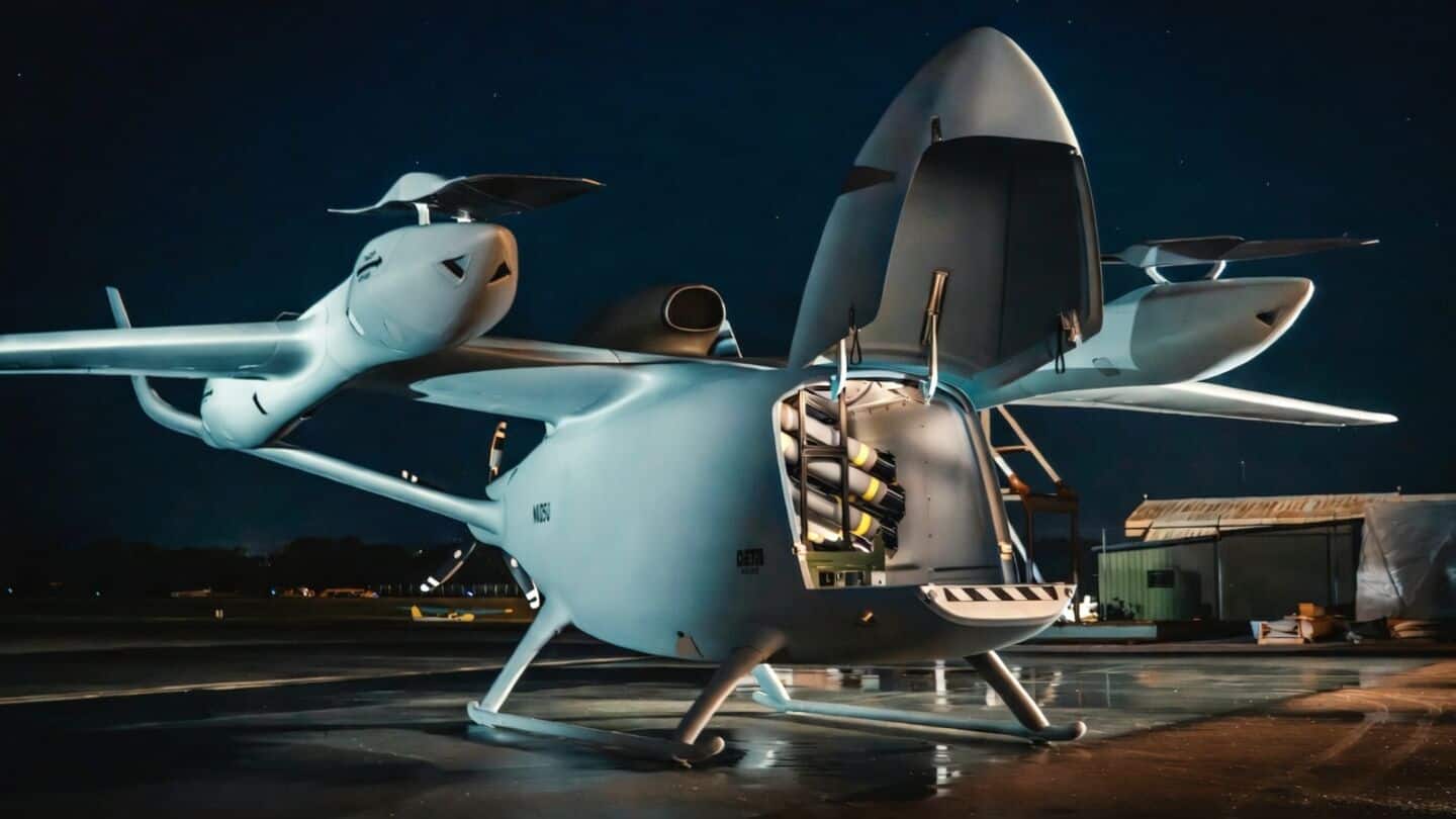 Beta Technologies shows off pilotless hybrid-electric MV250 at Farnborough Airshow