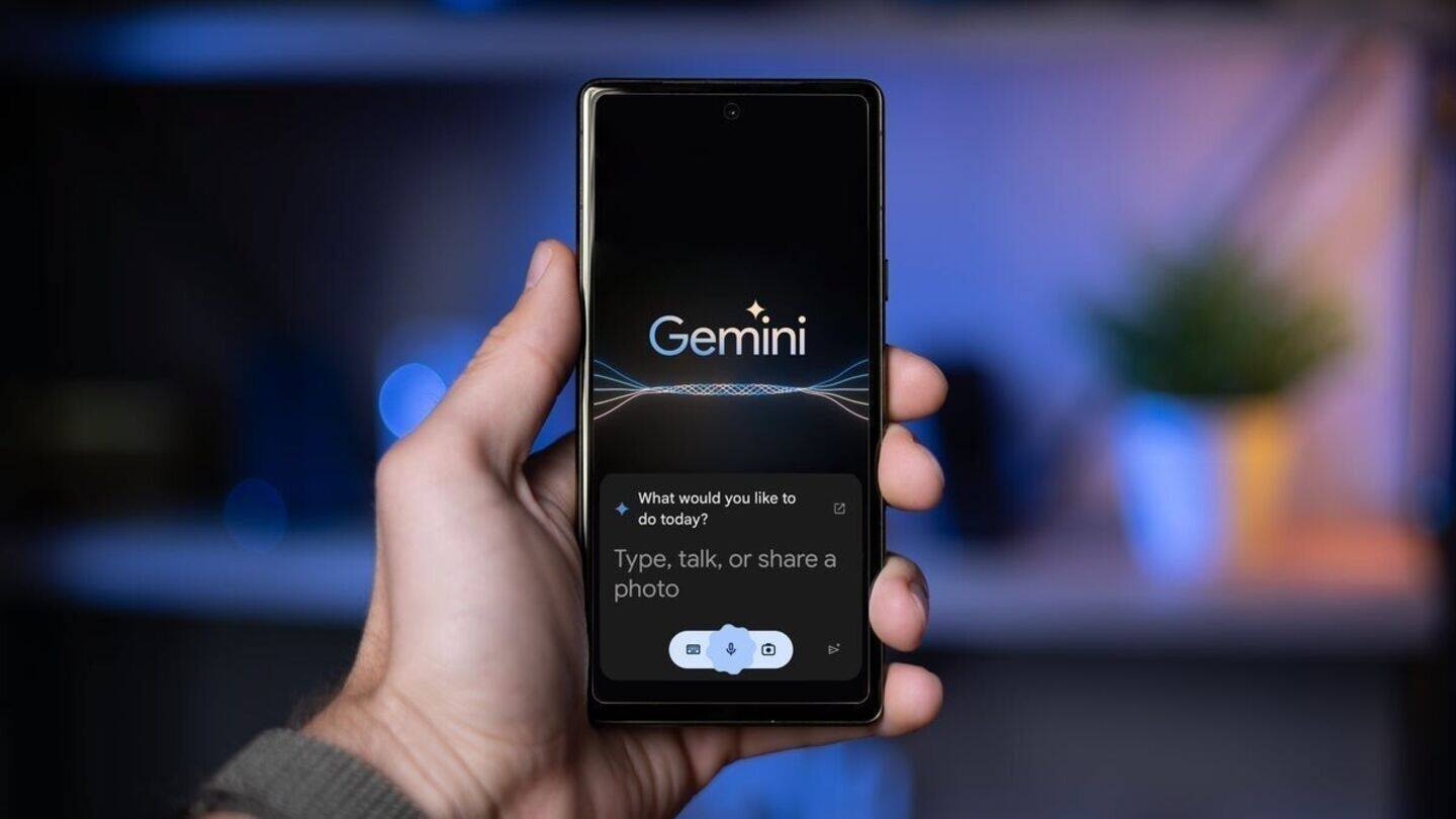 Google's Gemini tops India's AI search charts in 2025