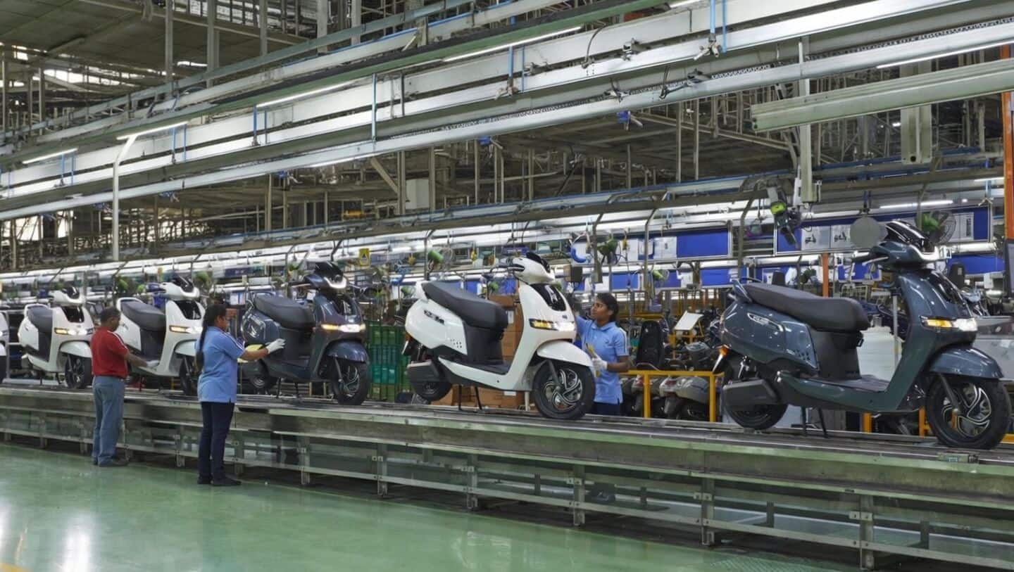 TVS Motor posts record FY2025-26 profit ₹3,524cr on strong sales