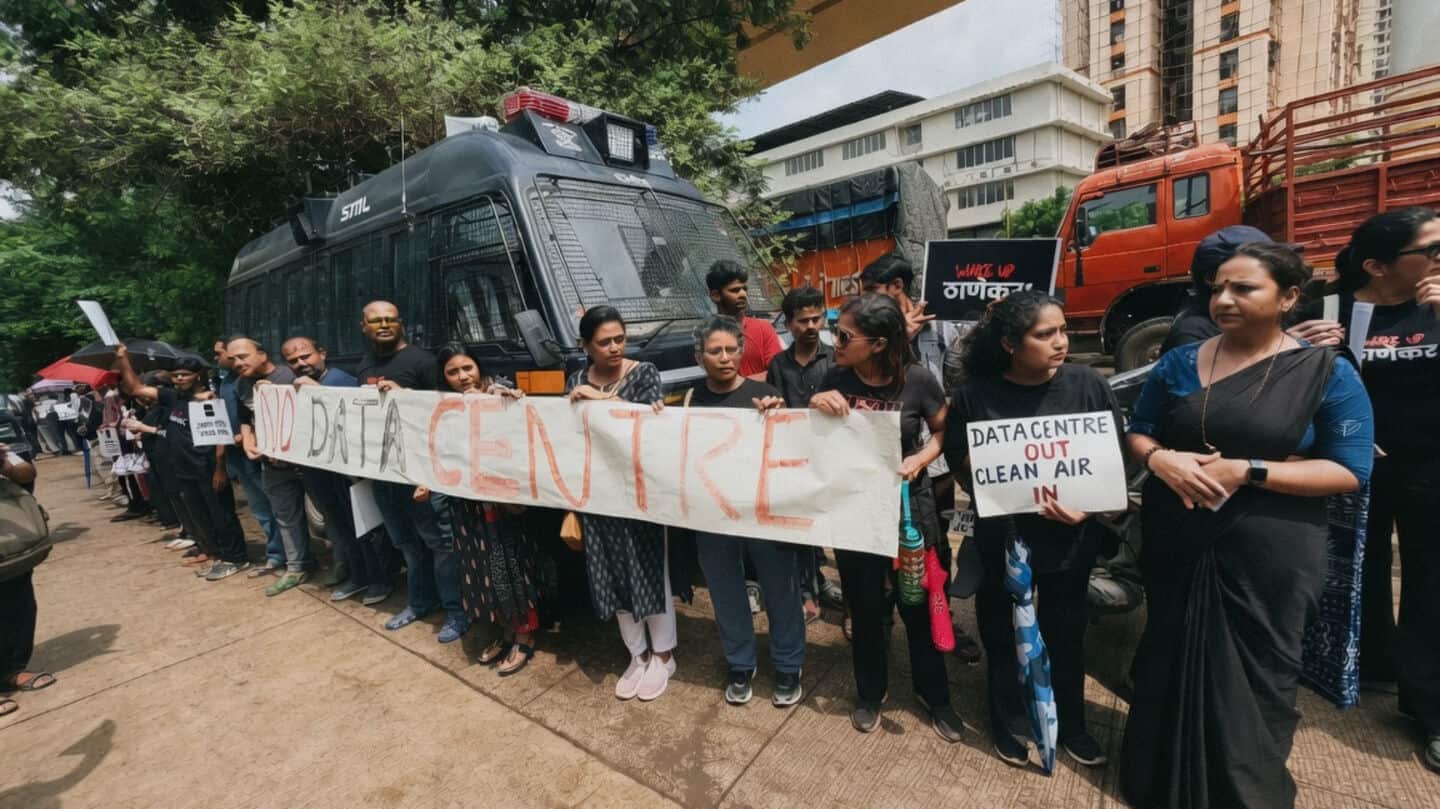 Thane residents oppose Amazon's 53-acre Balkum and Majiwada data center