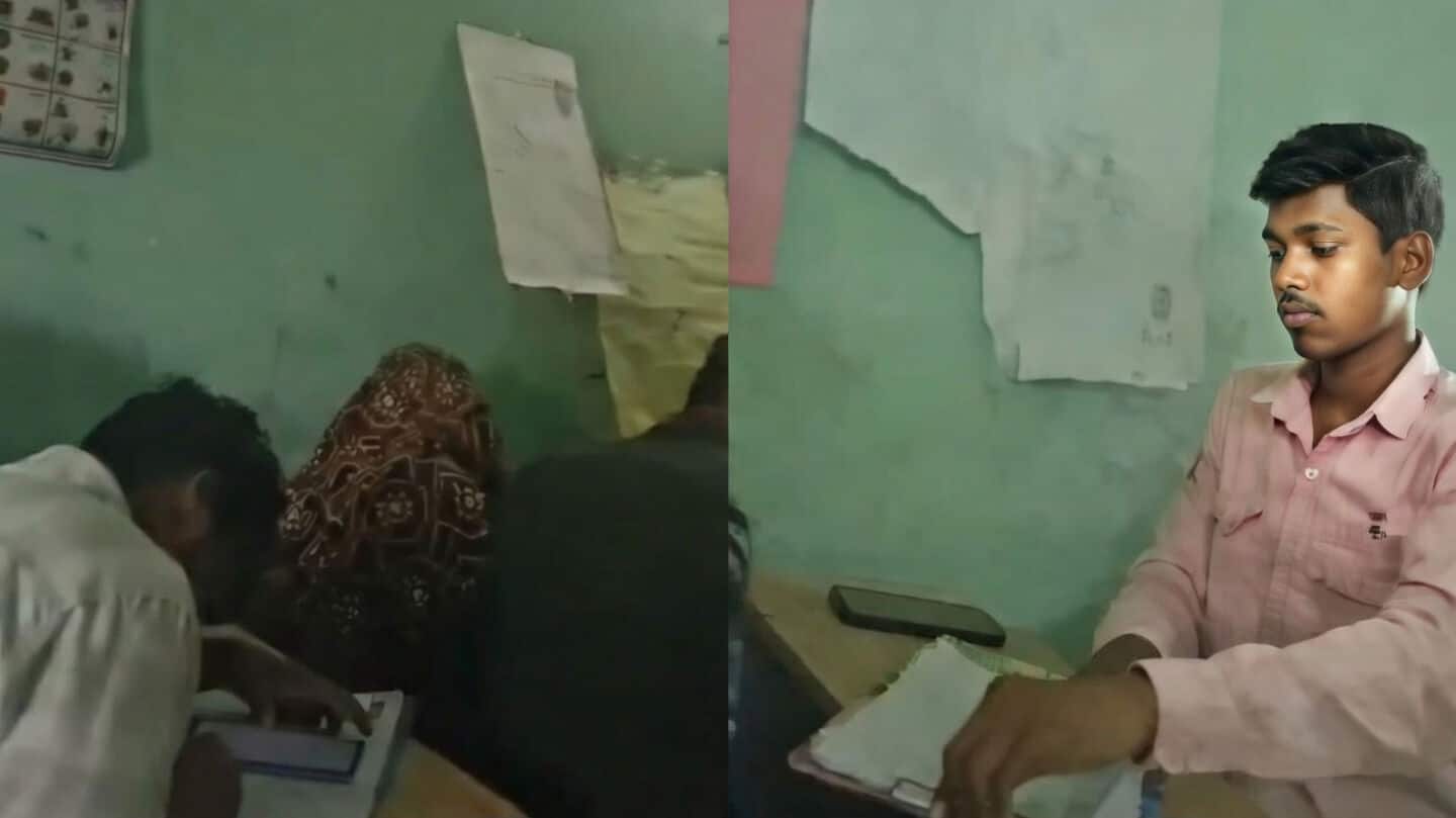 Sarvodaya College students used phones to cheat despite 'copy-free' policy