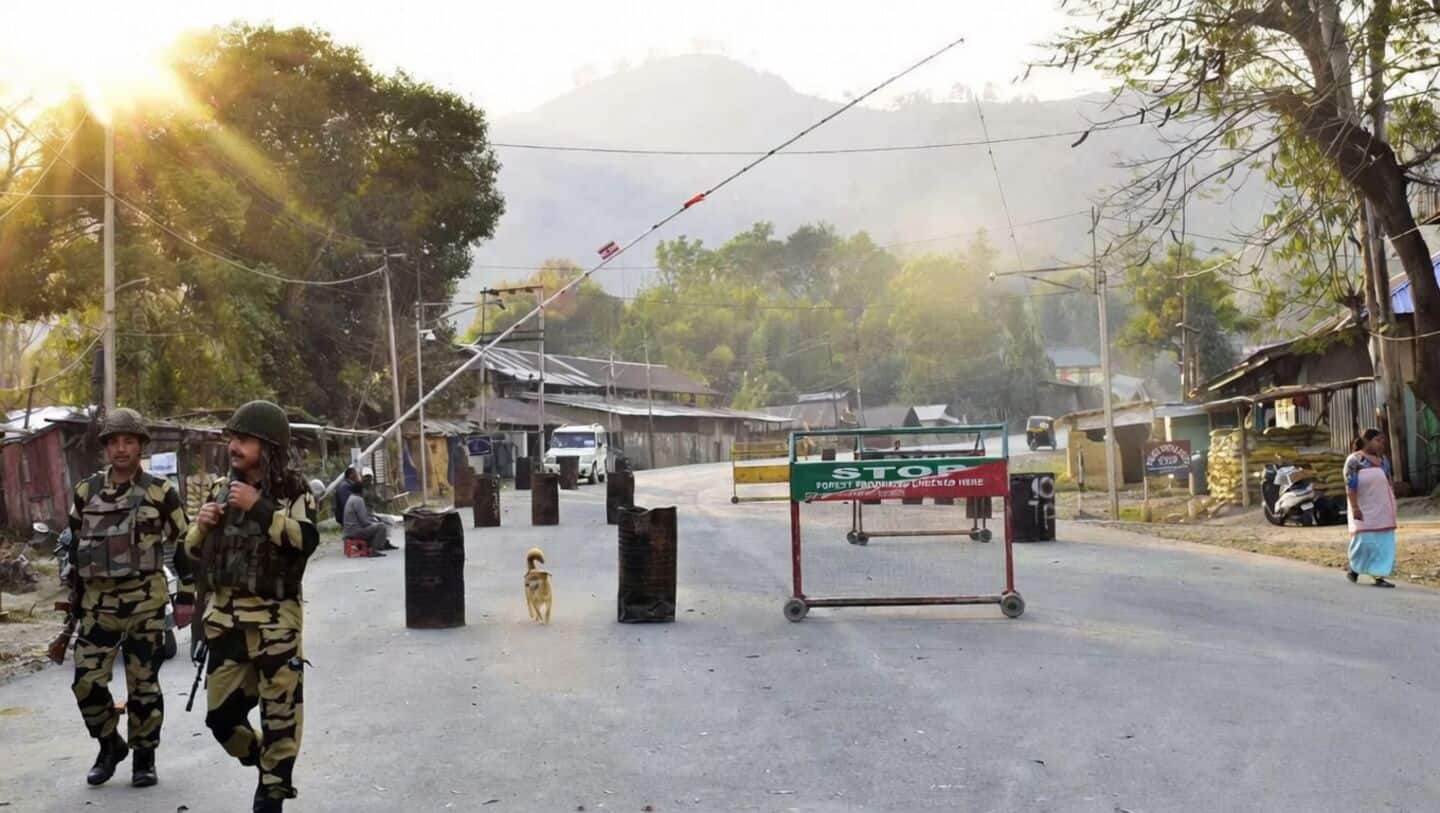 Manipur valley under shutdown after mortar blast kills 2 minors