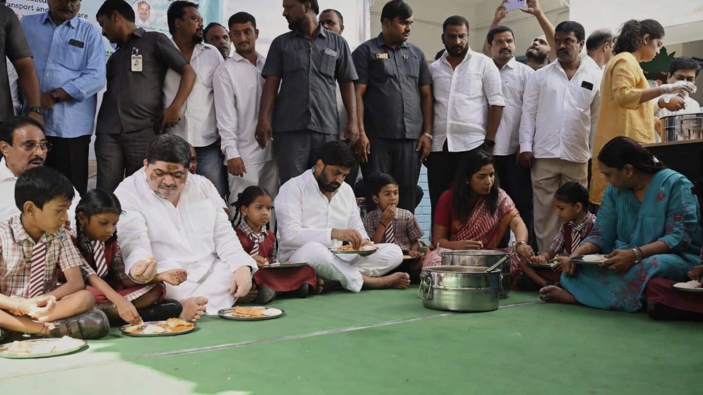 Telangana launches breakfast scheme for government schools and junior colleges