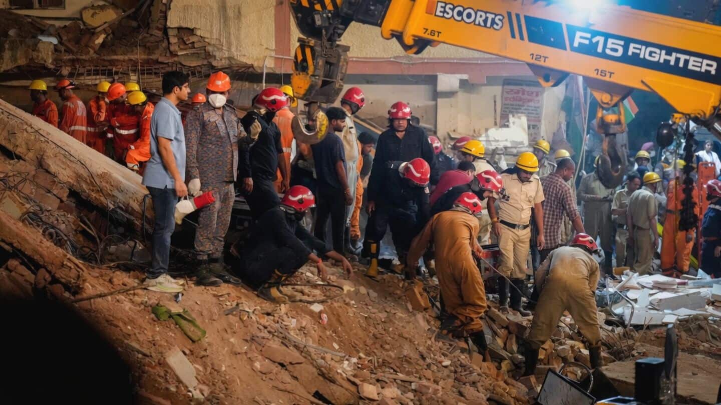 Hostel daze collapse at Delhi University South Campus kills 7