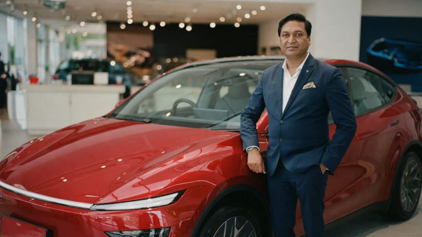 Tesla opens 6th experience center at Express Avenue Mall Chennai