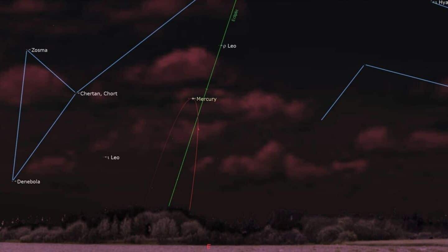 Don't miss Mercury's rare meetup with Regulus on September 2