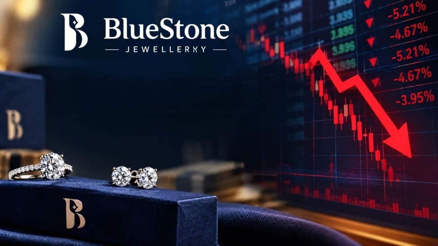 BlueStone shares fall over 8.39% despite Q1 14 cr profit