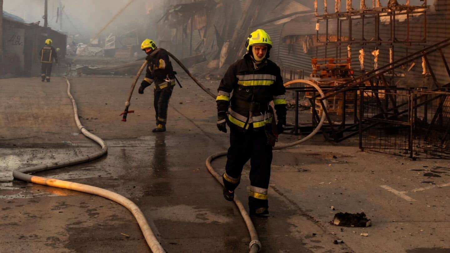 Russian missile attacks across Ukraine kill at least 15 people