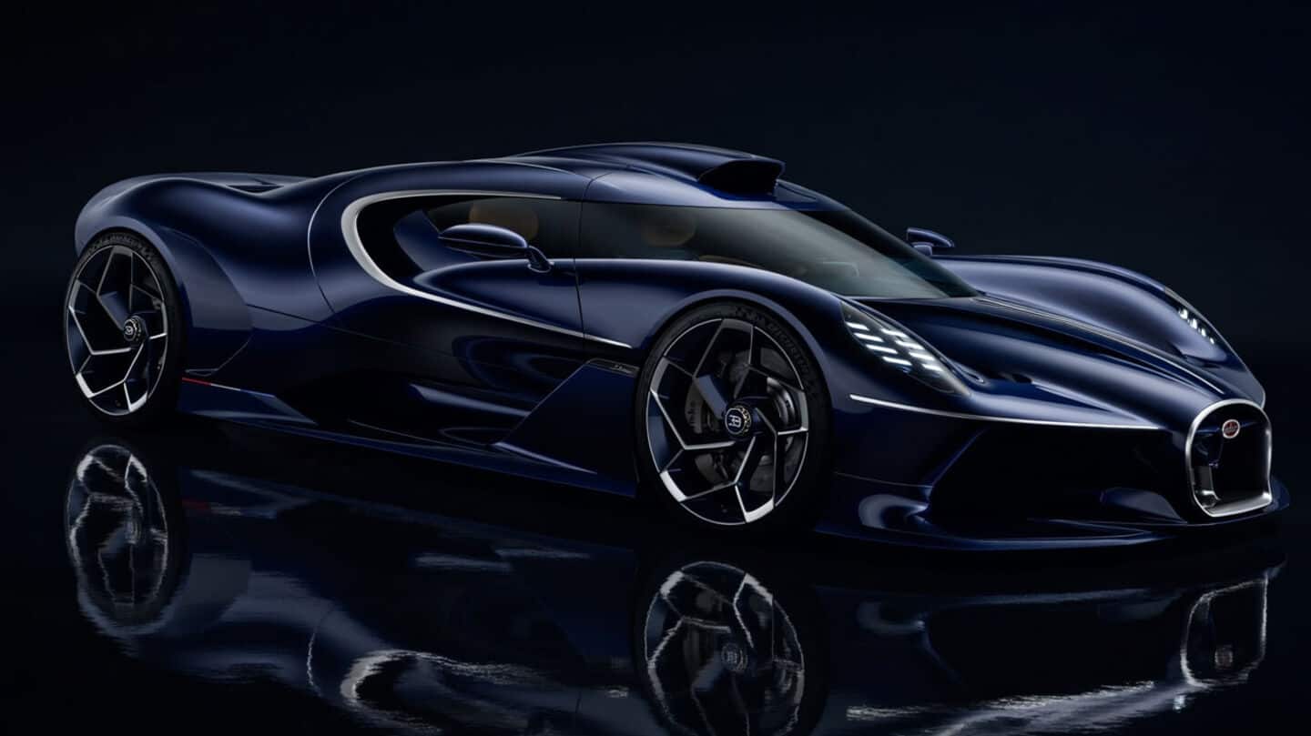 Bugatti unveils Destrier single build hypercar under programme Solitaire