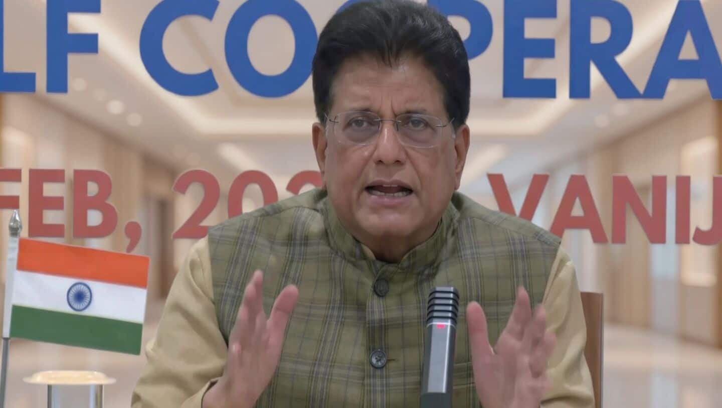India targets $1 trillion exports with 16-17% growth, Piyush Goyal