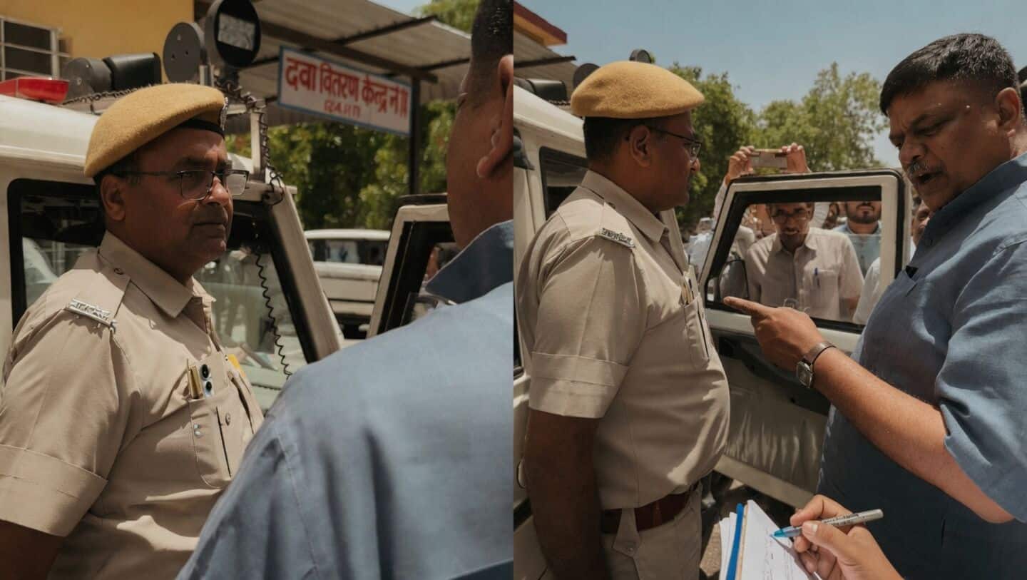 BJP minister told constable to avoid AC amid 46C heat
