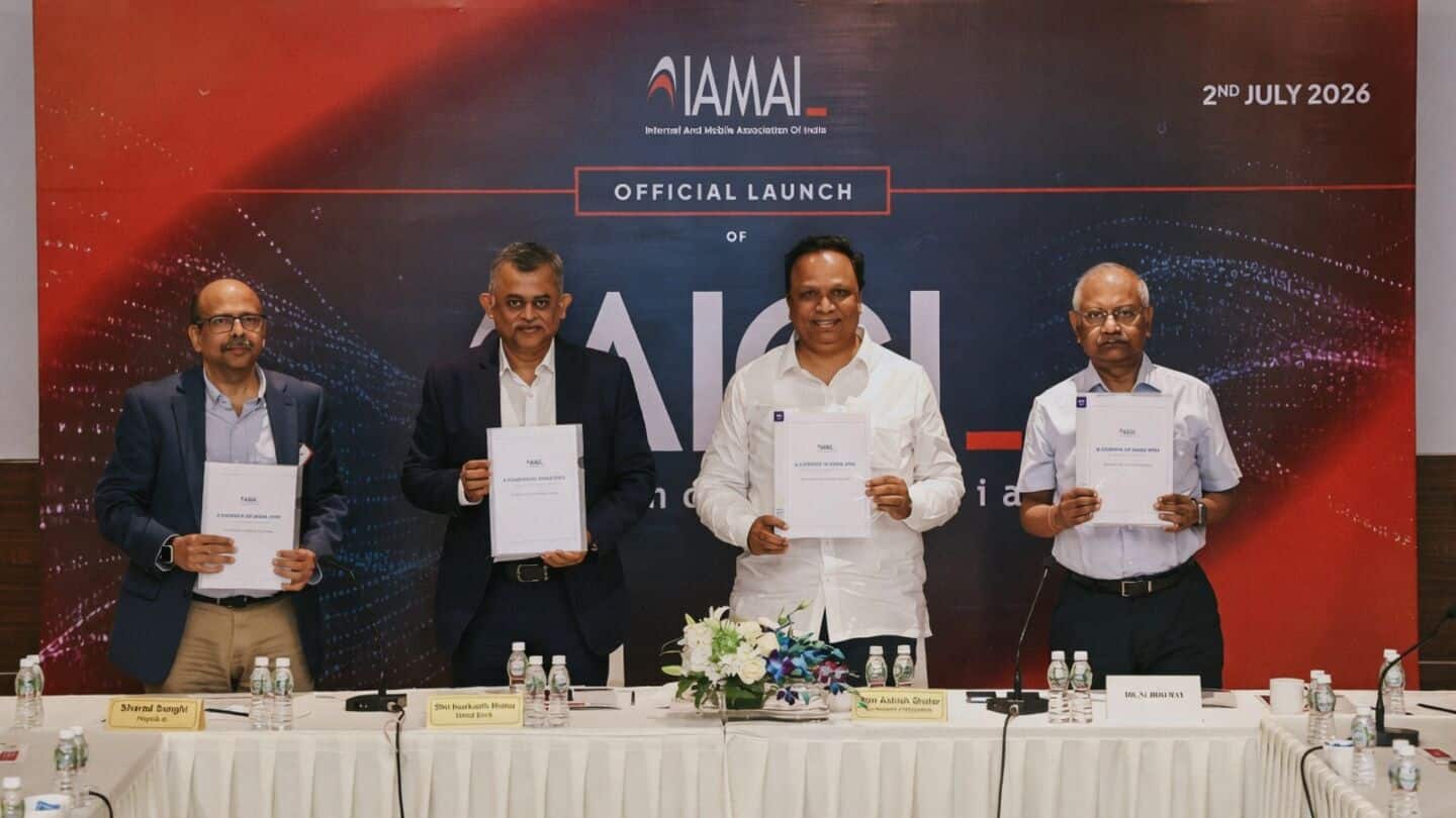 IAMAI launches AI Council of India to strengthen AI research