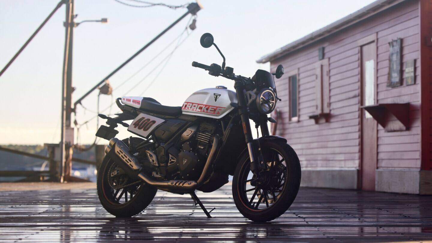 Triumph launches Tracker 400 in India at ₹2,46,225 ex-showroom Delhi