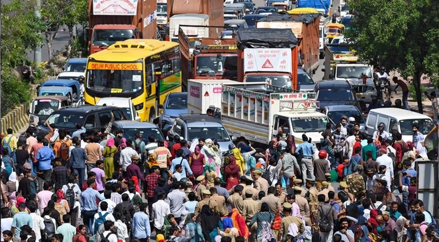 Three women held after Noida protest damages 100+ factories, vehicles
