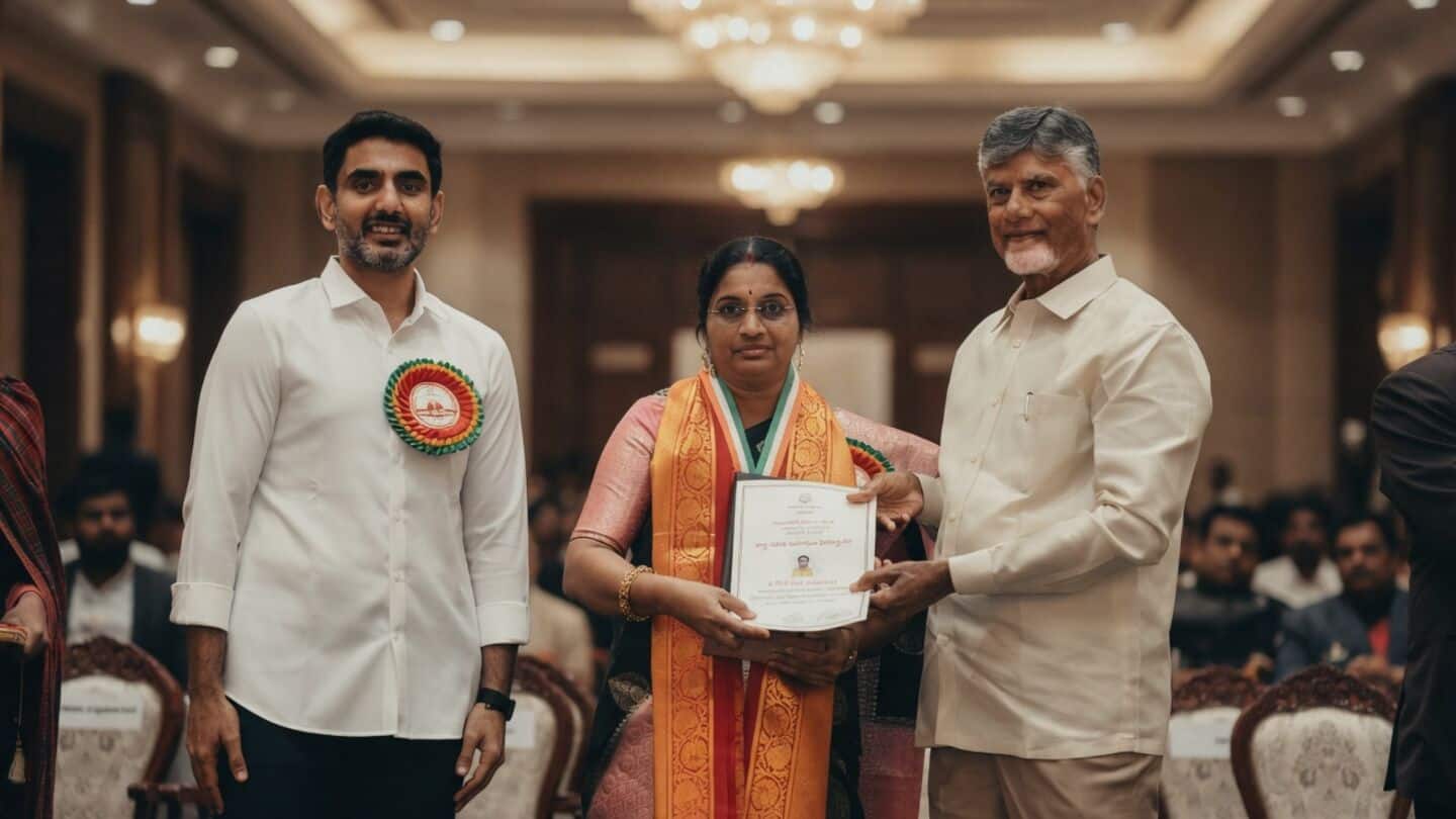 Andhra Pradesh Chief Minister Naidu vows 100% literacy by 2027
