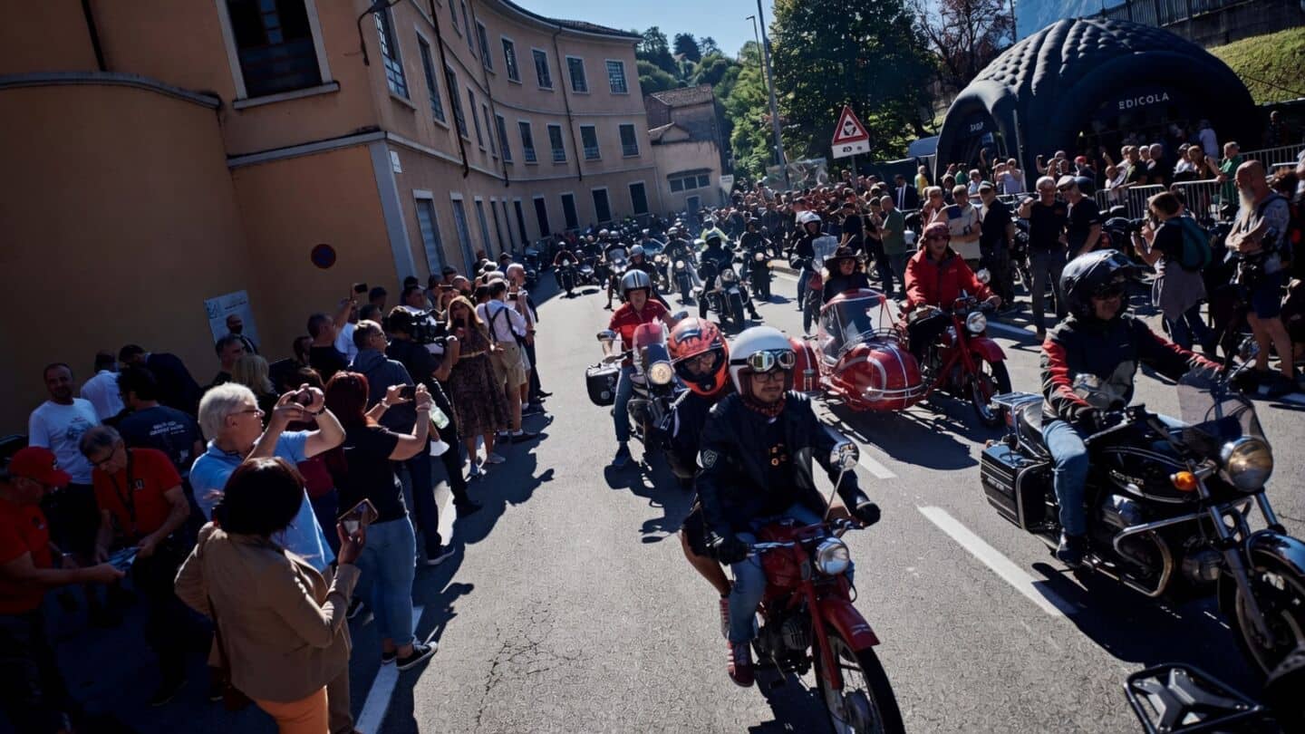 Moto Guzzi celebrates 105 years with Mandello del Lario event