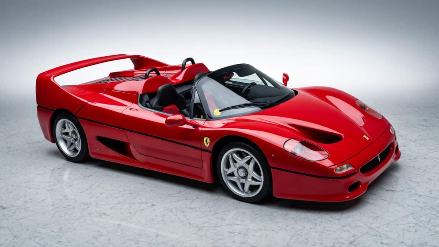 Nearly untouched 1997 Ferrari F50 set for Las Vegas auction