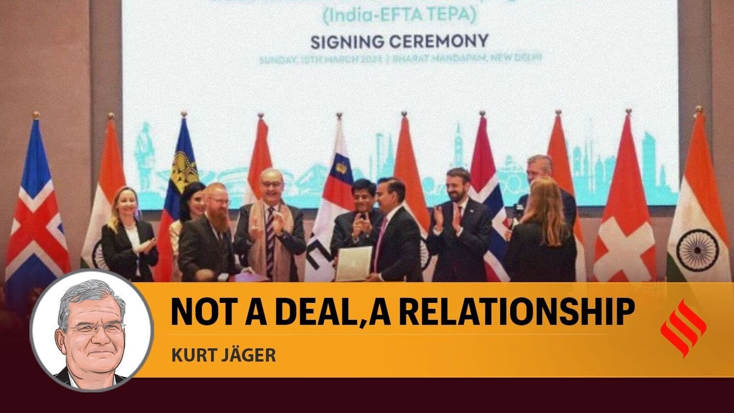 India-EFTA trade deal kicks in tomorrow: What it means