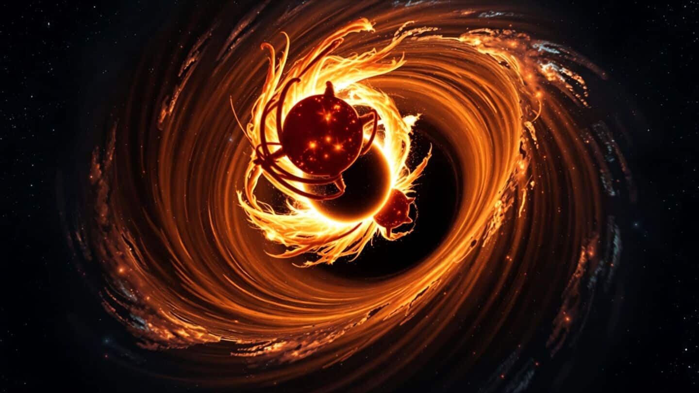 Astronomers spot tidal disruption event at over 30,000 light-years offset