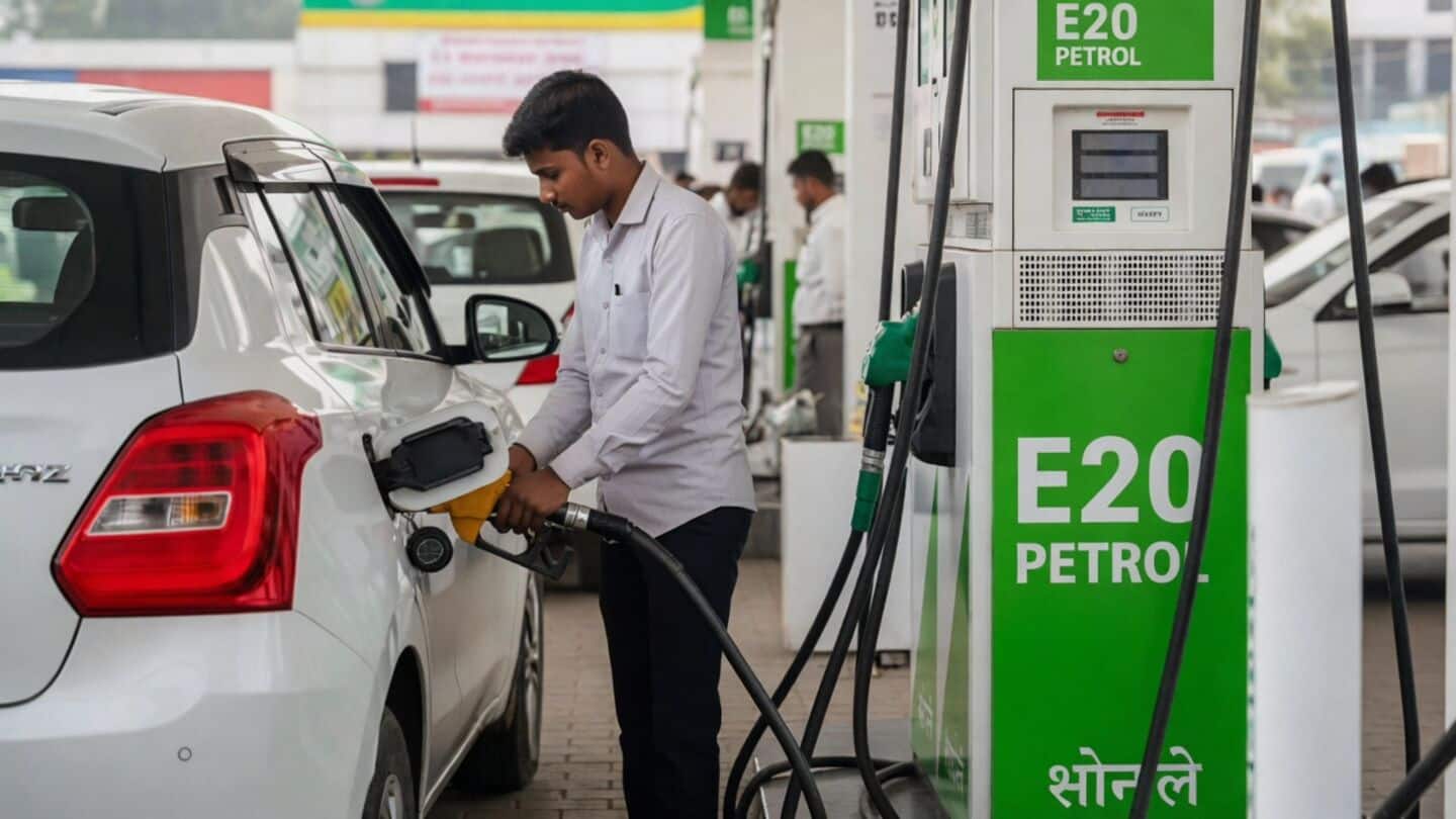 Government says E20 may cut mileage 3% to 5%