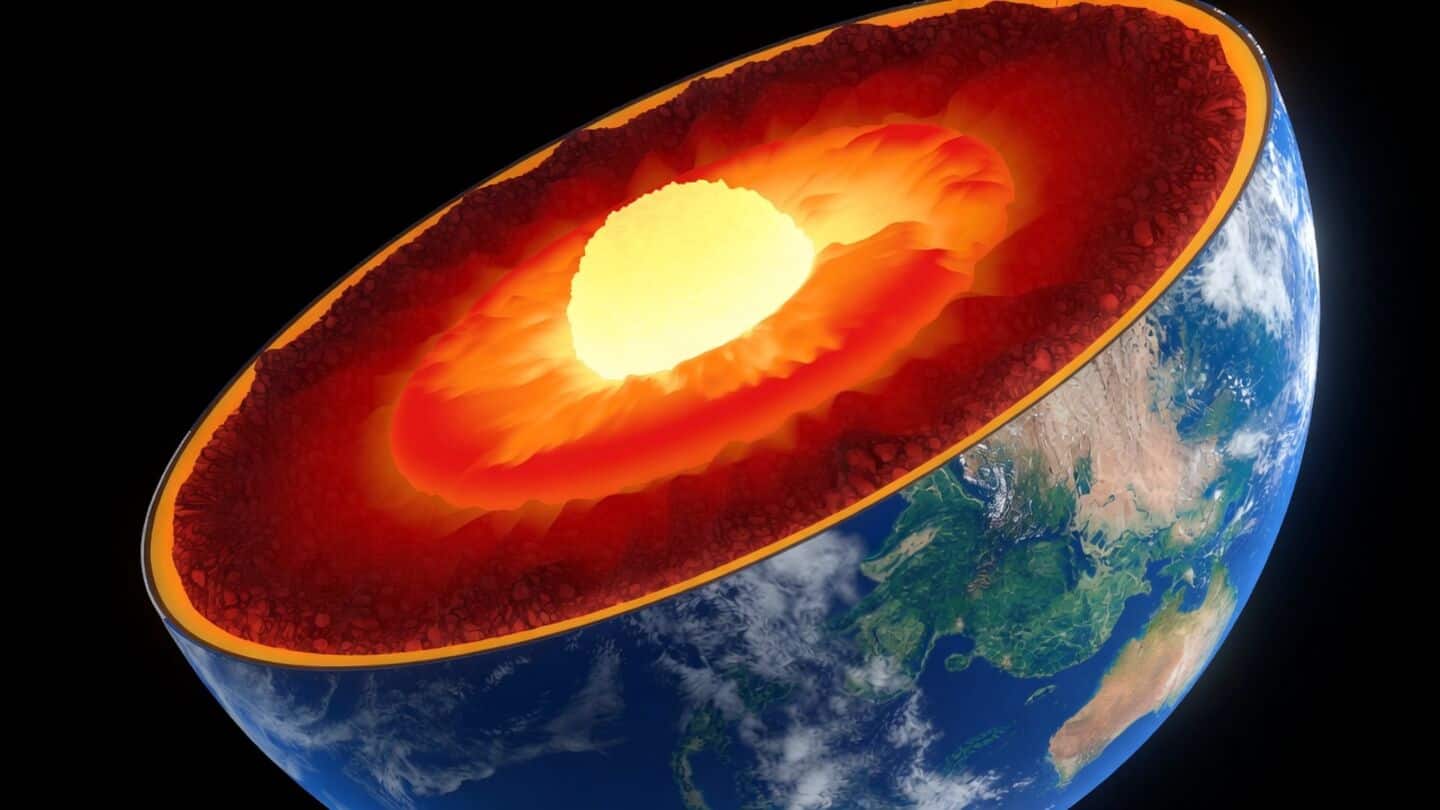 Chinese study finds Earth's core slowly leaking hydrogen helium tungsten