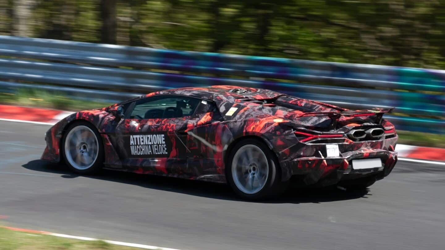 Lamborghini Revuelto SV expected late 2026 with 1,001hp hybrid V12