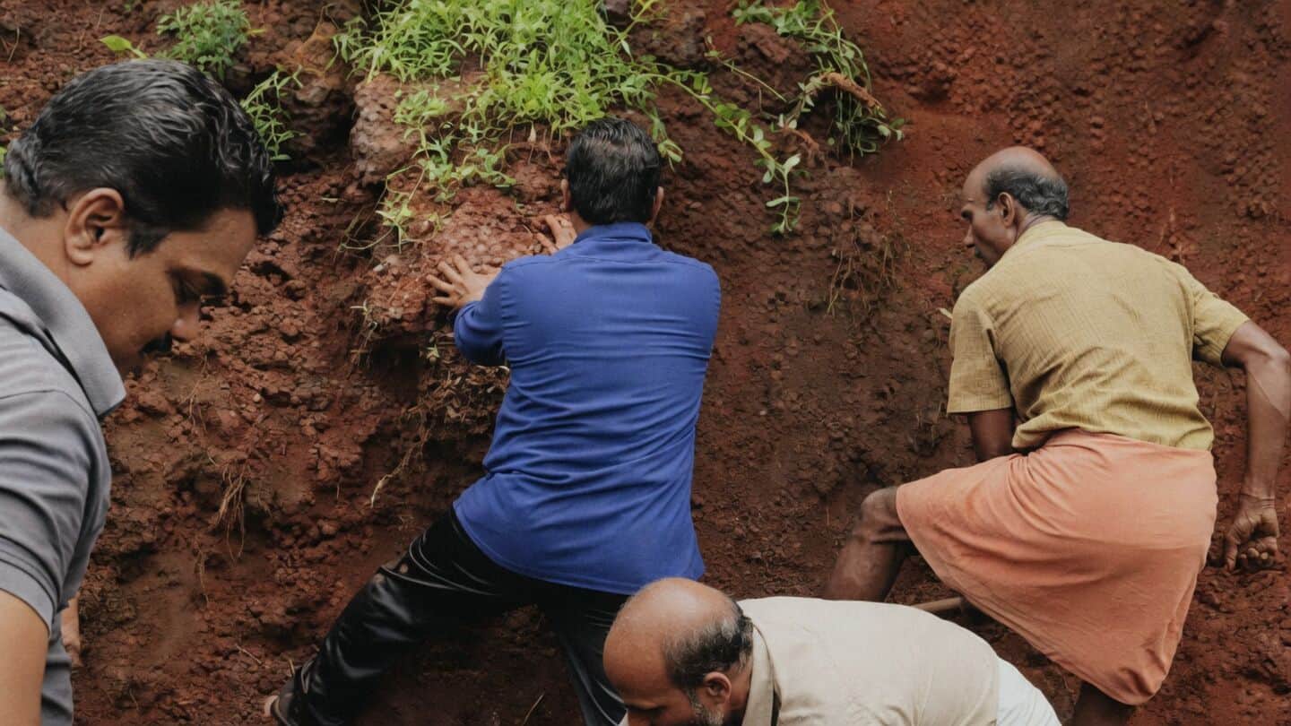 Construction workers buried in Kothankara landslide rescued after heavy rain