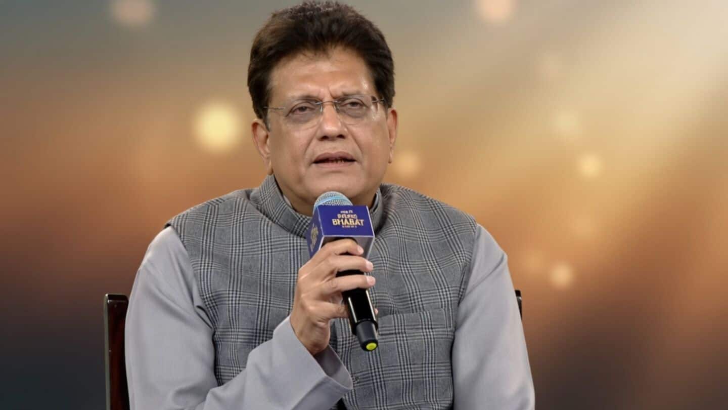 Piyush Goyal says H-1B limits can help India tech scene