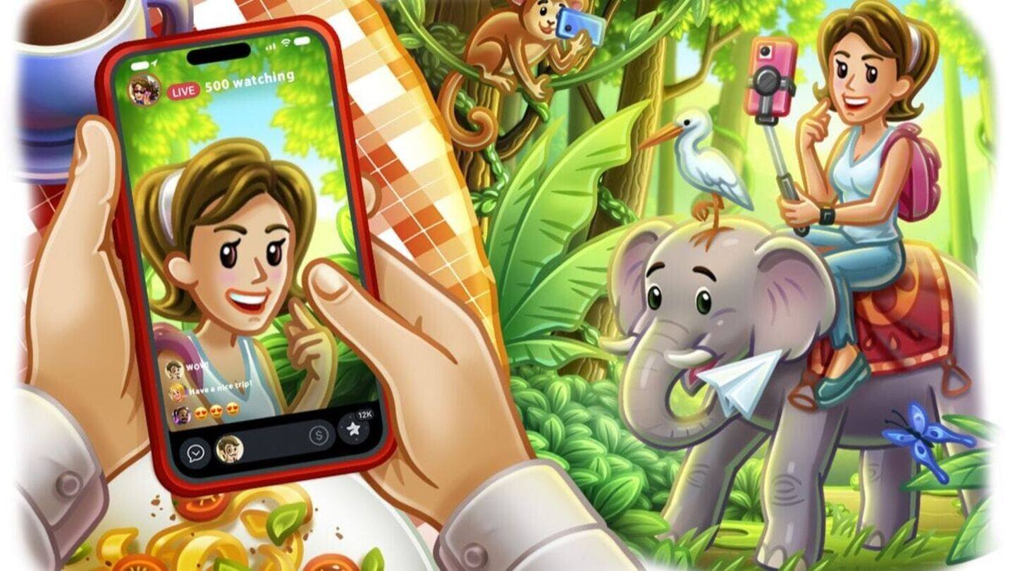 Telegram drops Live Stories for real-time streaming