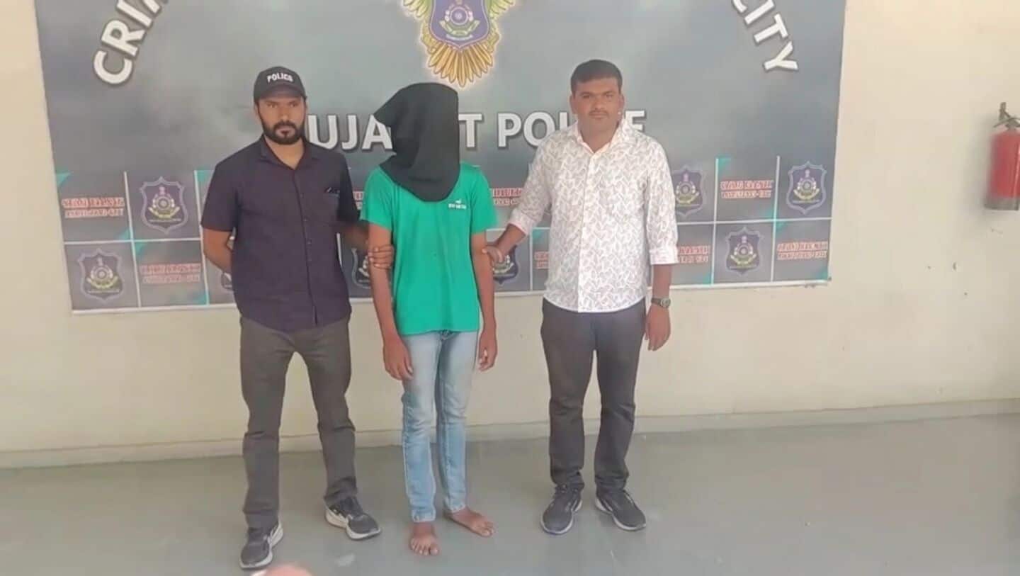 Jatin Patel arrested in Ahmedabad allegedly threw acid at wife