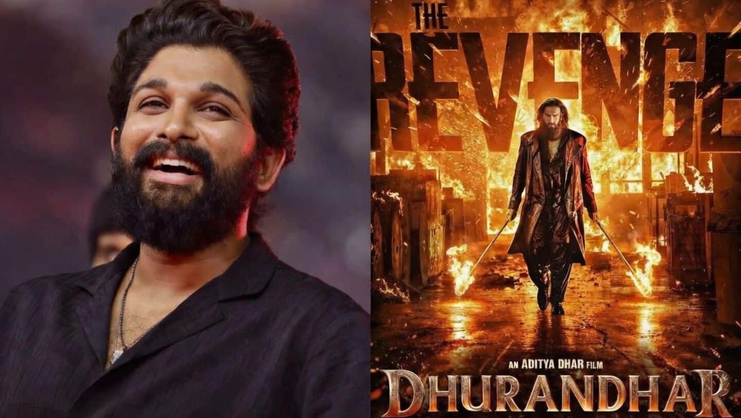 Allu Arjun calls 'Dhurandhar 2' a perfect blend of swag