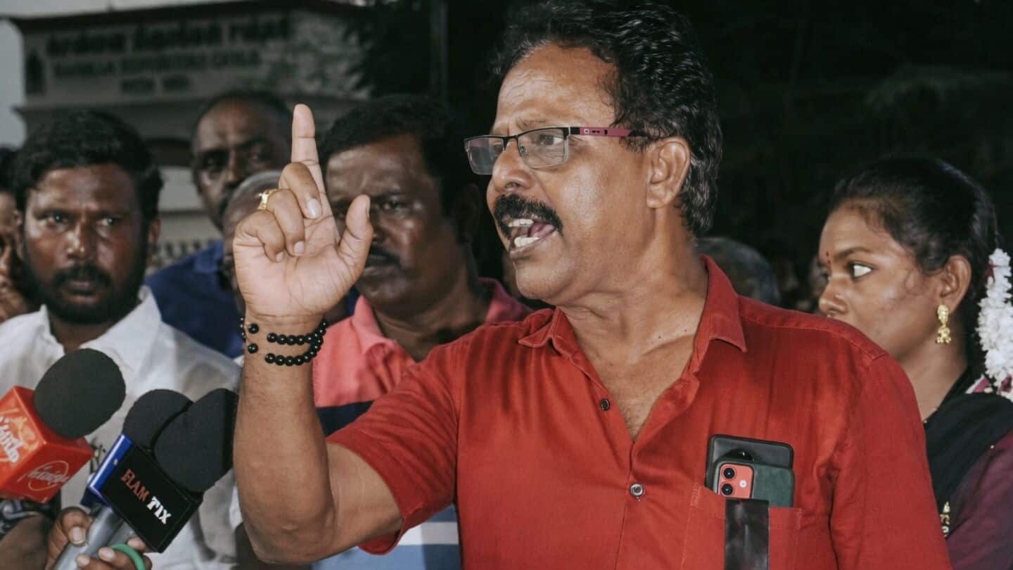 Nakkeeran journalist Damodharan Prakash arrested over derogatory YouTuber video