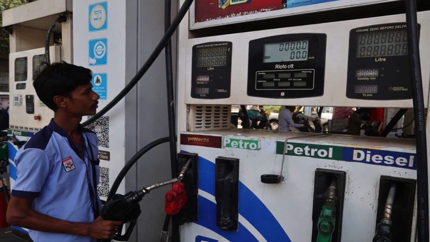 India's petrol and diesel prices unchanged despite global crude surge