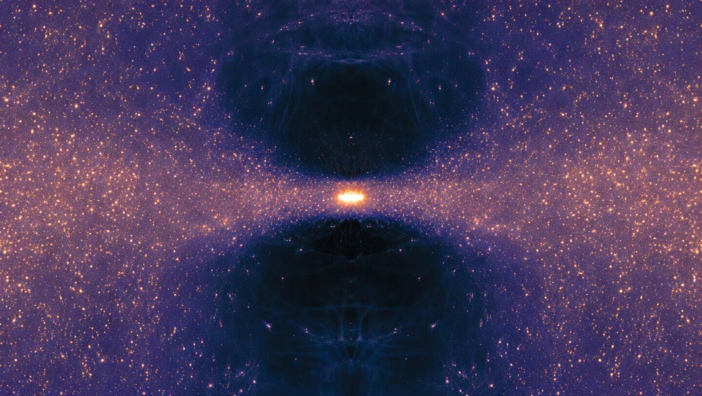 Our galaxy is floating on a dark matter pancake: Study