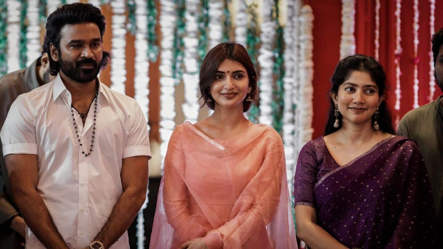 Pallavi to play police officer in 'D55' with Dhanush